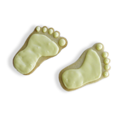 Baby Feet Cookies