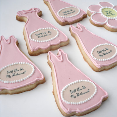 Bridesmaid Cookie